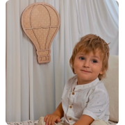 Світильник деревʼяний Куля "Balloon"