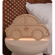 Світильник деревʼяний Машинка "Minic"