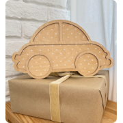 Світильник деревʼяний Машинка "Minic"