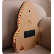 Світильник деревʼяний Хмаринка "Cloud"