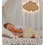 Світильник деревʼяний Хмаринка "Cloud"