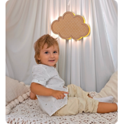 Світильник деревʼяний Хмаринка "Cloud"