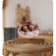 Світильник акриловий "Баранчик на хмаринці"