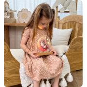 Світильник акриловий "Мишка на місяці"