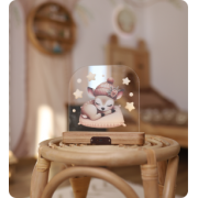 Світильник акриловий "Оленятко в шапці"