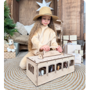Переносна  стайня «Wooden Portable» 