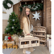 Переносна  стайня «Wooden Portable» 
