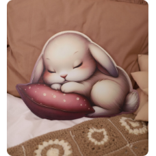 Світильник друкований "Зайчик на подушці"