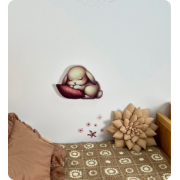 Світильник друкований "Зайчик на подушці"