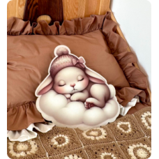 Світильник друкований "Зайчик на хмаринці"