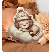 Світильник друкований "Лев на хмаринці"