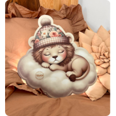 Світильник друкований "Лев на хмаринці"