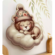 Світильник друкований "Лев на хмаринці"
