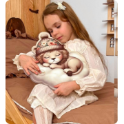 Світильник друкований "Лев на хмаринці"