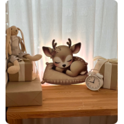 Світильник друкований "Оленя на подушці"